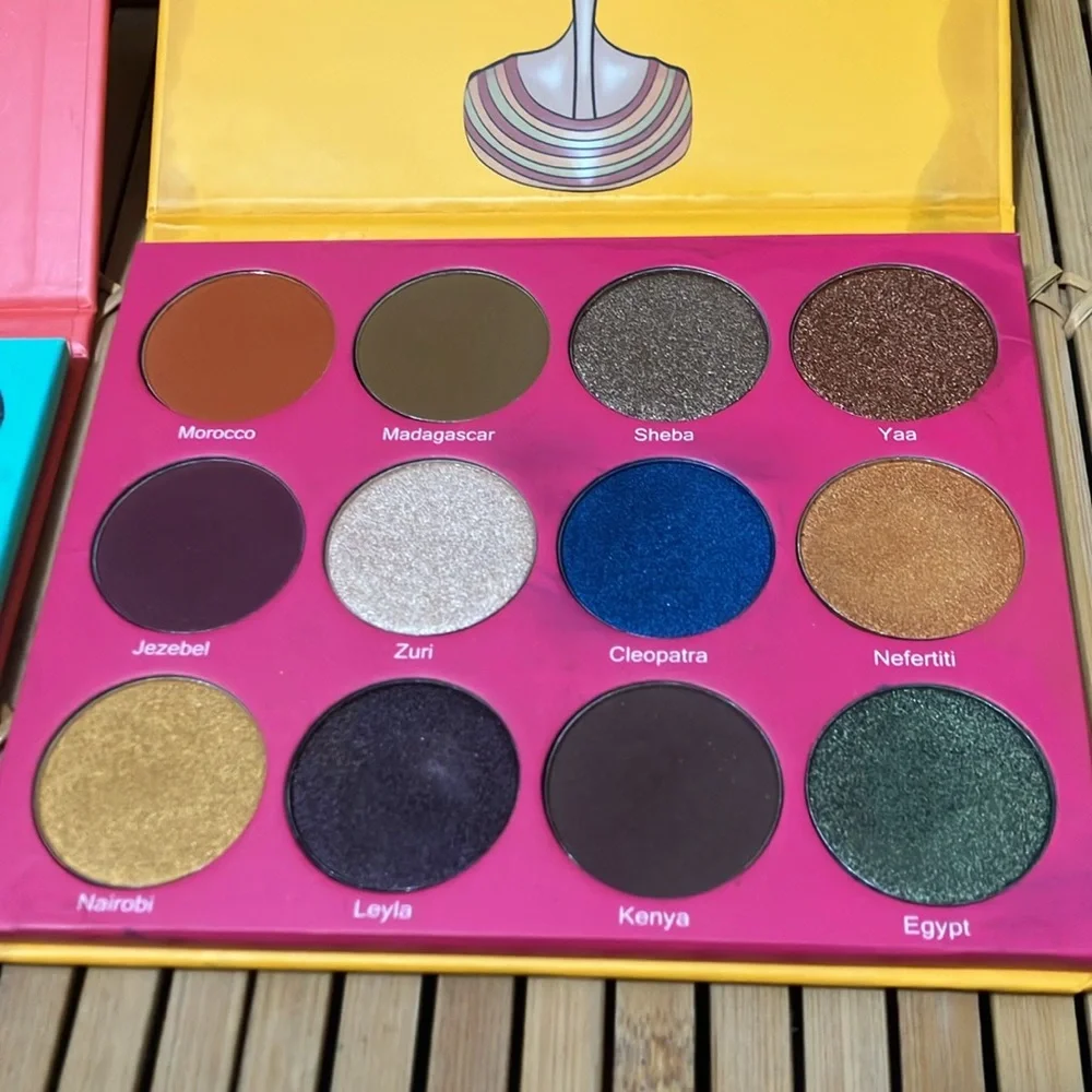 💋👁️The Nubian 2 By Juvia’s Eye Shadow Pallettes